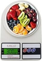 ATOM ALISTON K1 Series Digital Kitchen Weighing Scale 10 kg, Electronic Weight Machine with LCD Display for Baking, Cooking, Food & Diet, SF-400/A121. 6Months