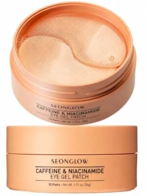 Under Eye Patches Korean Skincare: Caffeine Eye Mask for Dark Circles Puffy Eyes and Eye Bags with Hyaluronic Acid & Niacinamide - Refreshing Eye Care for Wrinkles & Puffiness - Vegan Cruelty-Free